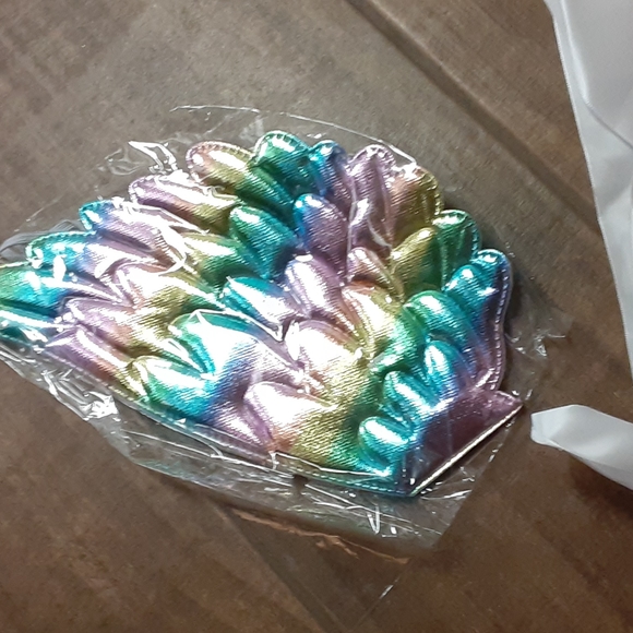 Tutu Dreams 3 piece unicorn dress wings & headband with horn pink purple NEW … - Picture 4 of 8